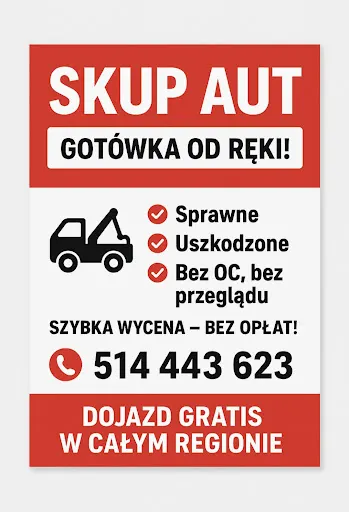 Skup Aut Bełchatów i okolice